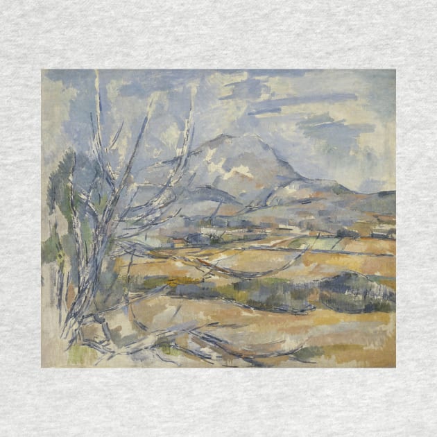 Montagne Sainte-Victoire by Paul Cezanne by Classic Art Stall